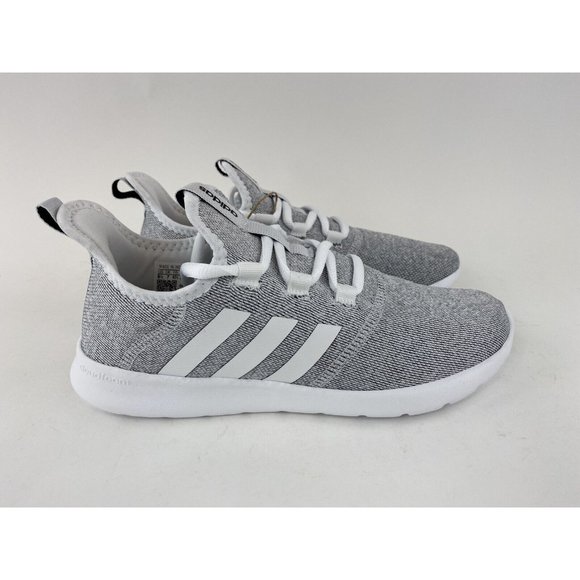 Adidas Cloudfoam Pure 2.0 Gray White Women's Sneakers Shoes Running H04756 - Picture 7 of 12